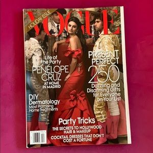 Vintage Vogue December 3007 Penelope Cruz